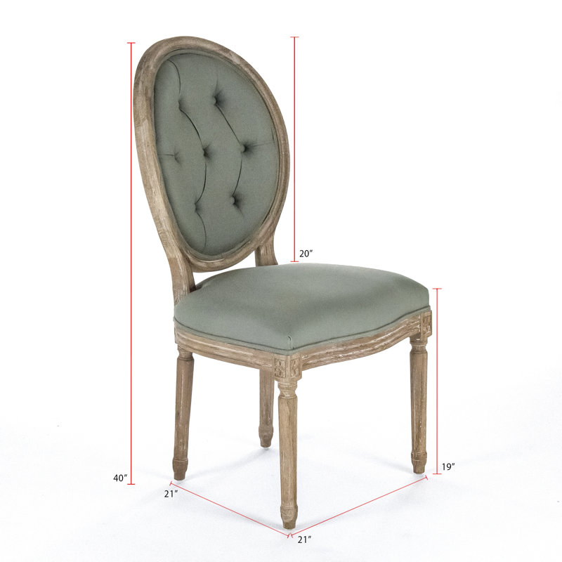 Medallion Upholstered Dining Chair