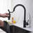 Pull Down Single Handle Kitchen Faucet-63947851