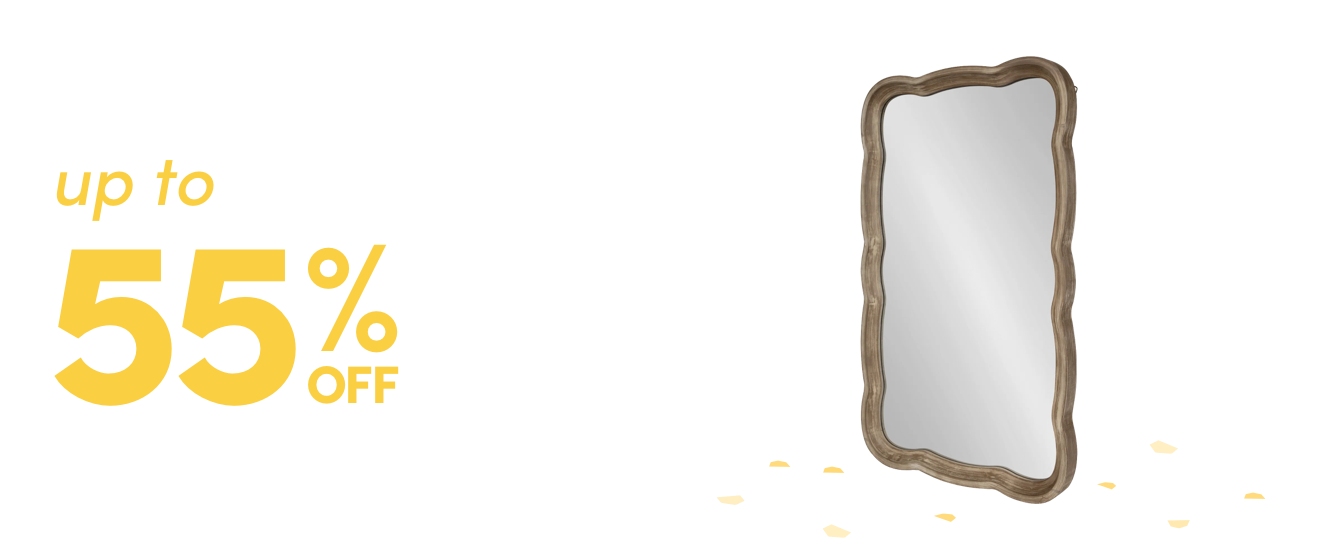 Mirrors & Decor up to 55% off