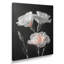 Décoration murale œillets parfumés monochrome noir et blanc II - Œillets-954635213-917785209