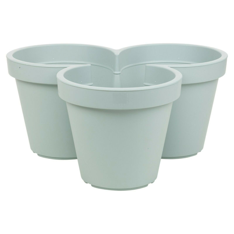 Kamekia Pot Planter, Eggshell Blue