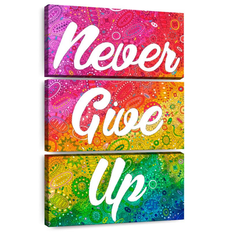Tergel Inspirational Quotes IV, 45" H x 28" W