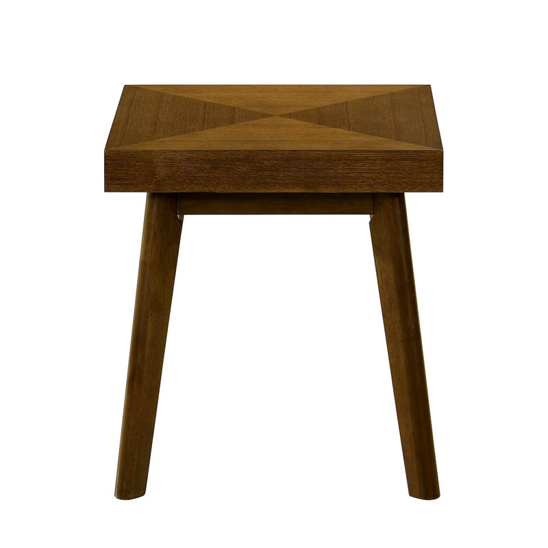 Square Wood Side Table