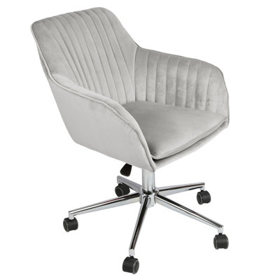 Esmeraude Velvet Office Chair