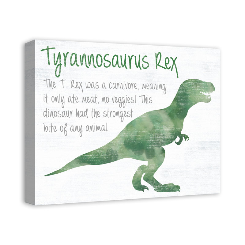 Art sur toile tyrannosaure rex facts Mclaren