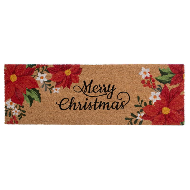 Tapis de porte antidérapant Dalery 48 po x 16 po
