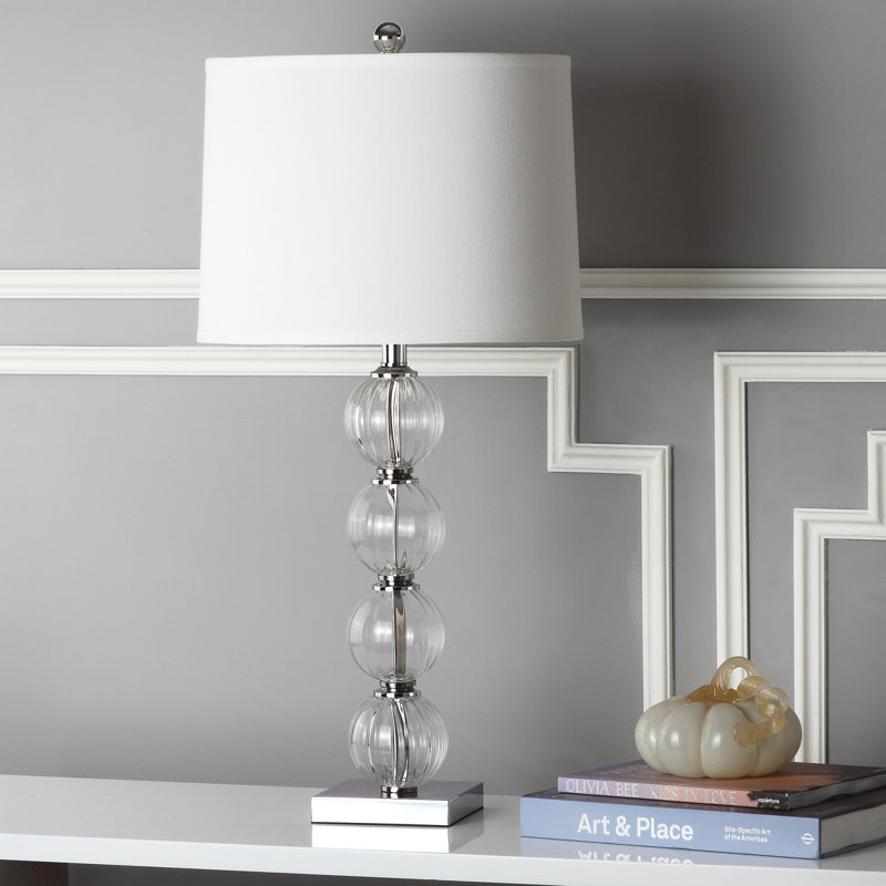 Zane Table Lamp, White