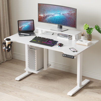 Bureau debout réglable avec stratifié