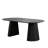 Hulse 79" Oval Solid Wood Dining Table-126698811