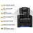 Upholstered Home Theater Seating with Cup Holder-1068396059