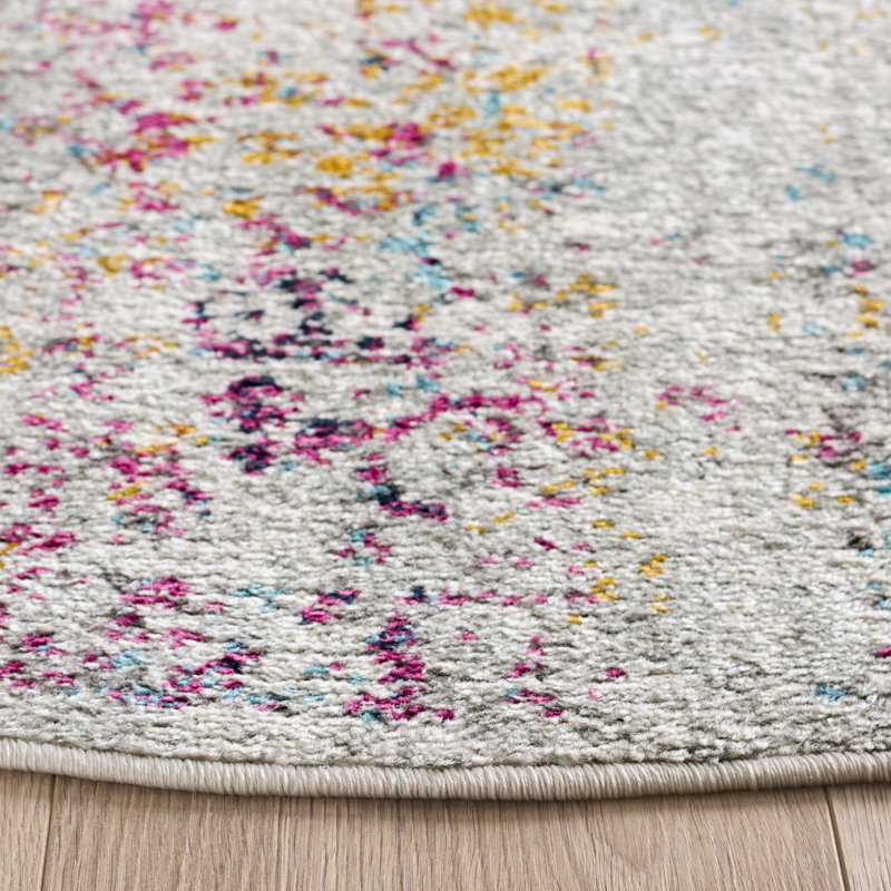 Tapis oriental Vinnie, Rond 6 pi 7 po