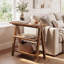 Solid Wood End Table-361464789