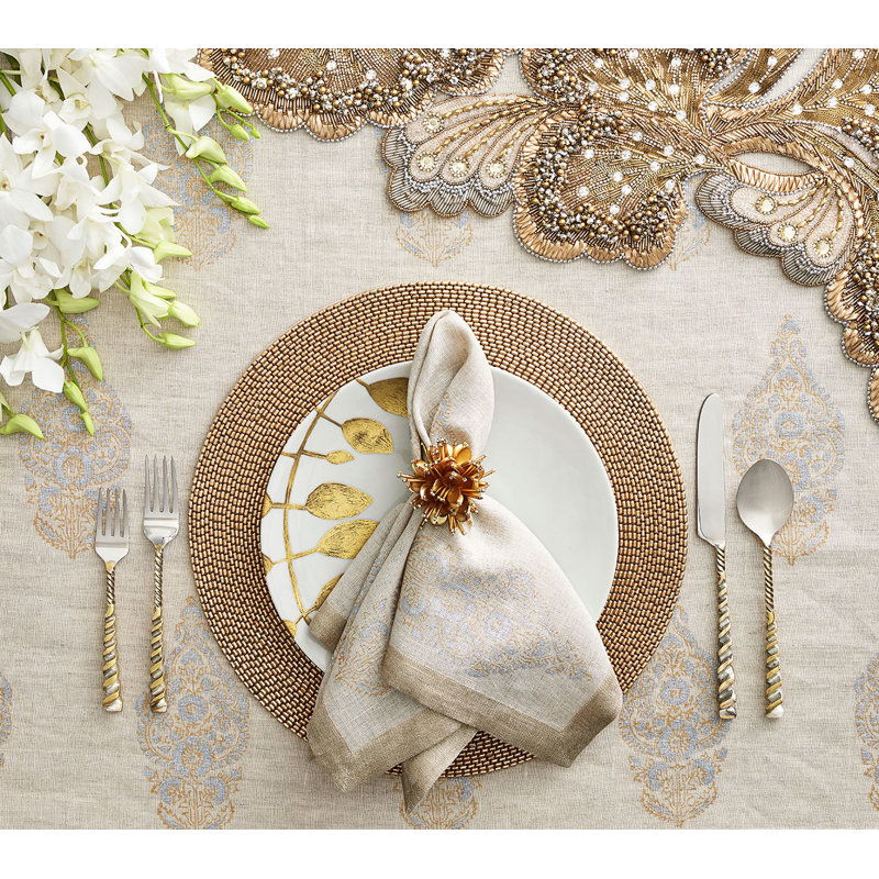 Starburst Napkin Ring, Gold
