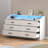 Kynley 6 -White  Drawer Dresser-2025100146
