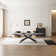 Louida 9 - Piece 110.24" Extendable Sintered Stone Dining Table with 8 Fabric Chairs Dining Set