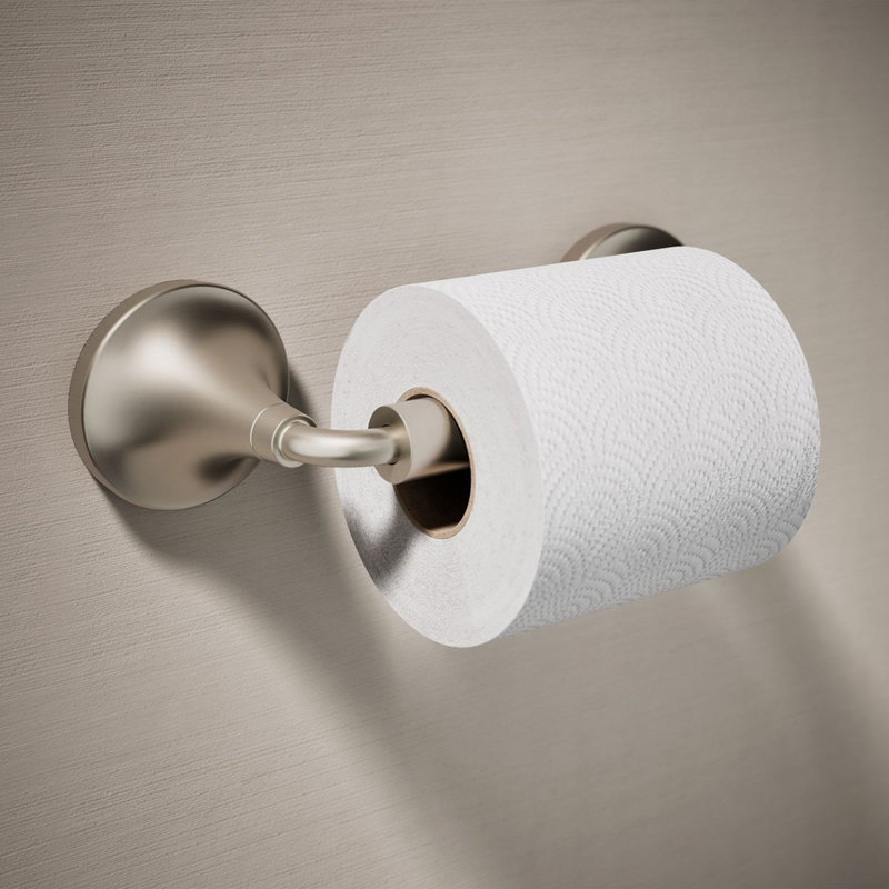 Porte-papier hygiénique pivotant Tone, Nickel brossé