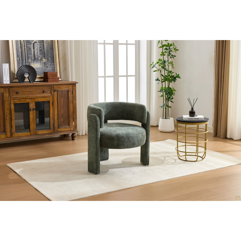 Fauteuil d'appoint, fauteuil d'appoint en tissu Boucle