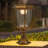 13.78'' Solar Powered Integrated LED Outdoor Table Lamp