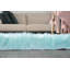Tapis bleu pâle en fausse peau de mouton Jeremial-1317959657
