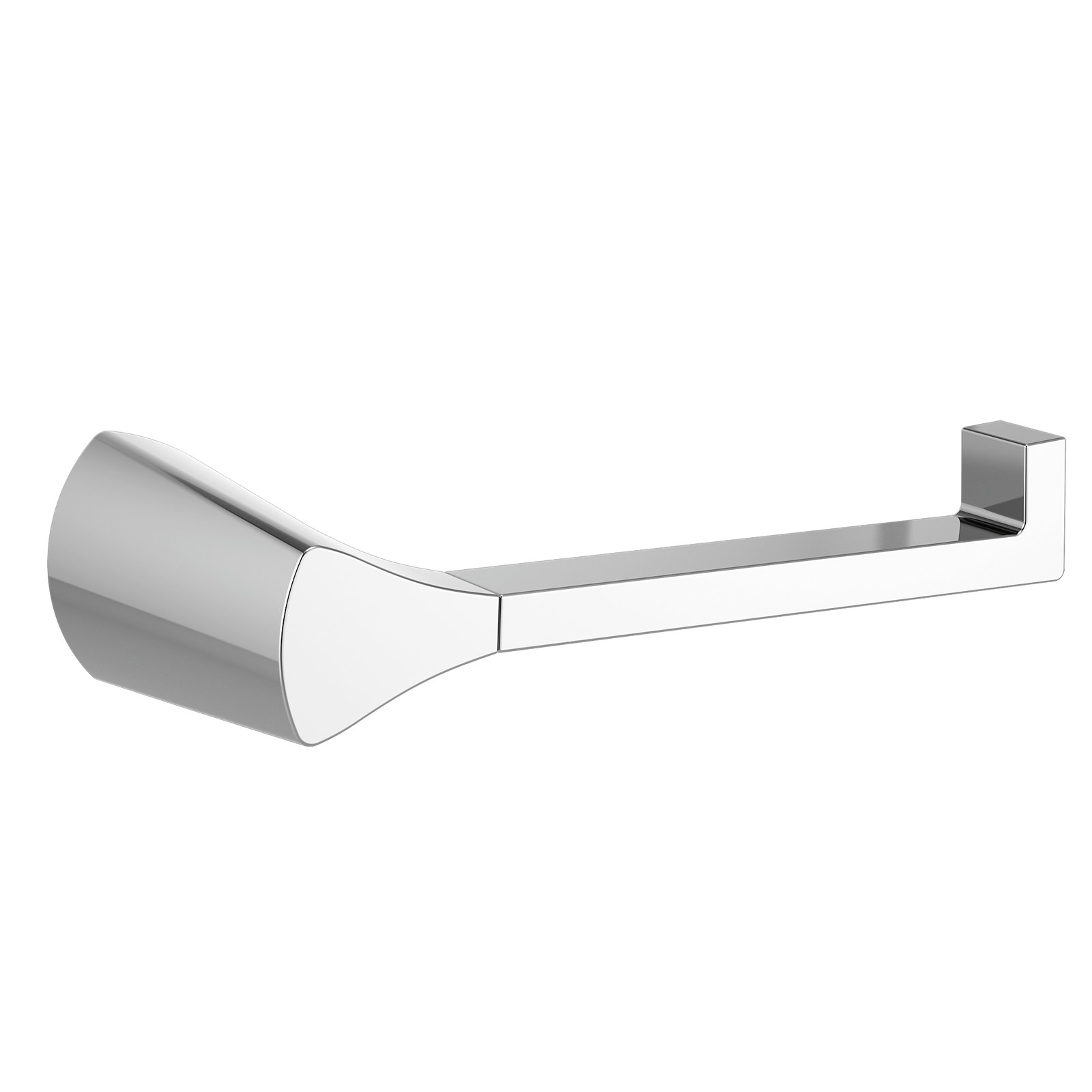 Zura Wall Mount Toilet Paper Holder, Chrome