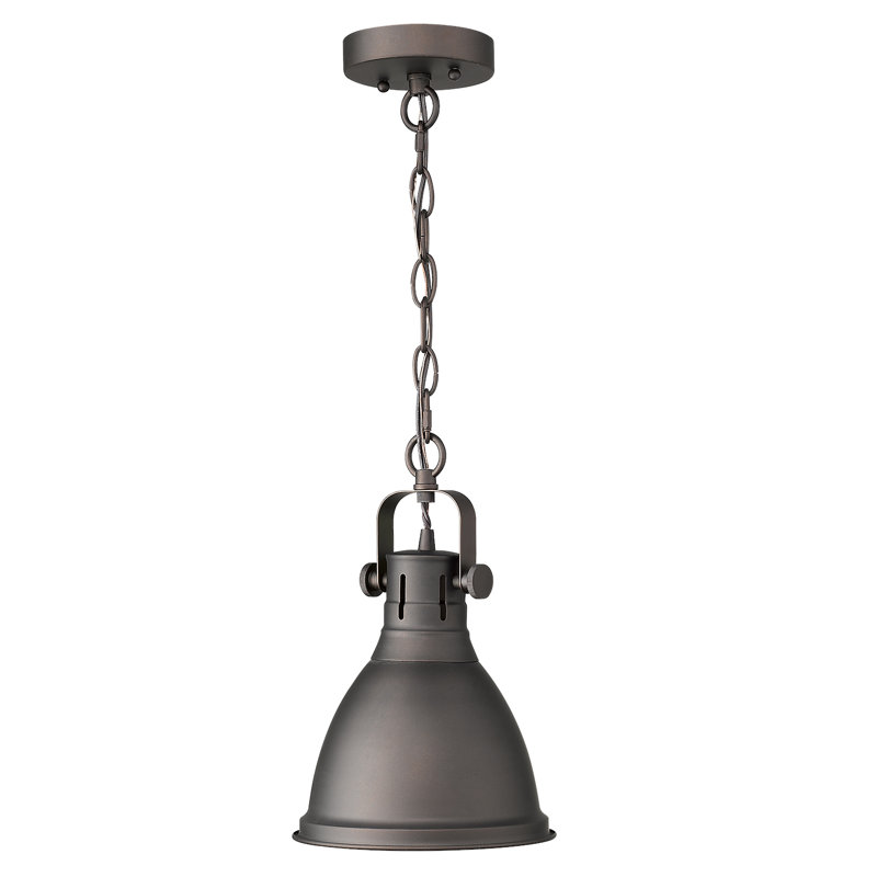 Luminaire suspendu en dome à 1 lumière