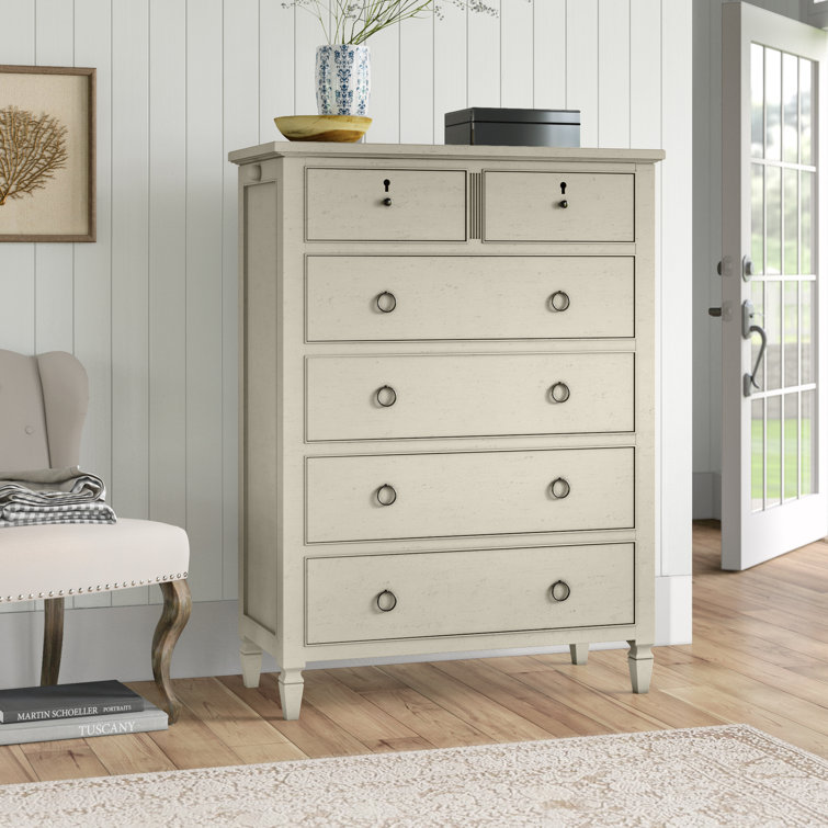 Commode 6 tiroirs l 42 po Levin