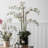 80cm Faux Flowering Plant in Ceramic Pot