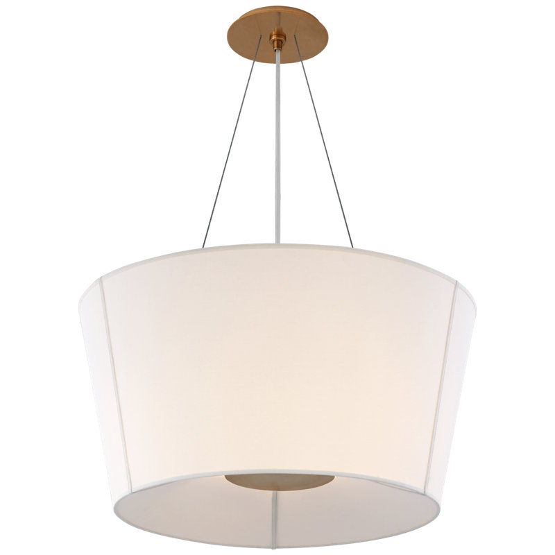 Barbara Barry Hoop Medium, Soft Brass