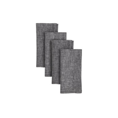 100% Pure Linen Dinner Napkins - Athena