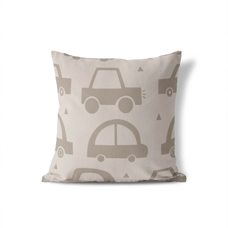 Coussin Driveway, H 20 po x l 20 po, Taupe