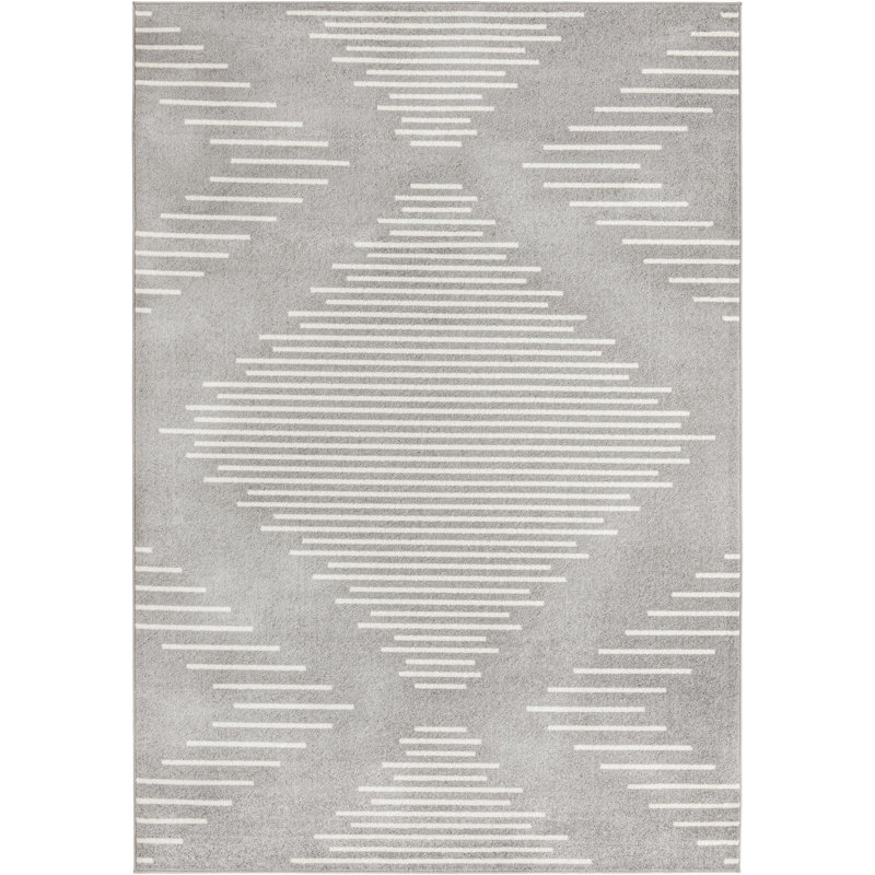 Geometric Indoor Rug, Rectangle 7' x 10'