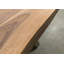 Solid Wood Top Metal Base Dining Table-64125994-64125996-64125998
