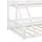 Twin XL Over Queen Bunk Bed With Ladder-1420551773