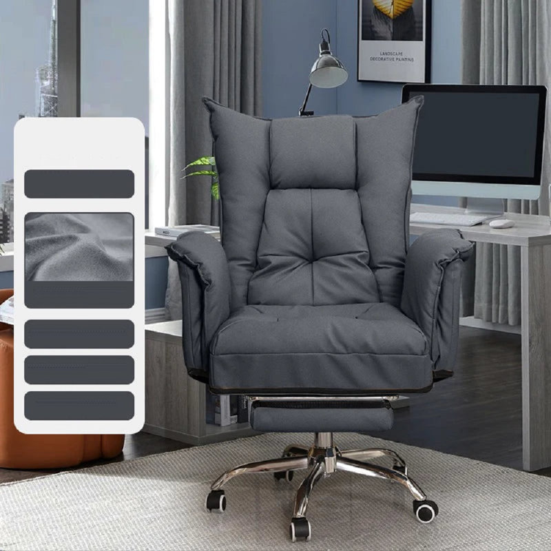 Naseer Genuine Leather Side Chair