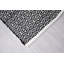 Tapis blanc/noir noué la à la main argyle-820987910