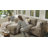 Esai 85.6" Modern 4 Seat Upholstered Chenille L Shaped Sectional Sofa with Storage Ottoman-1560557619