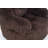 Aeri Compression Medium Adult Soft Teddy Fabric Bean Bag Chair With Foam Filled-1290348724