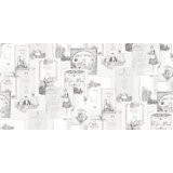Kitchen Recipes Old Menus 32.8' L x 21" W Wallpaper Roll