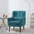 Chenille bleu sarcelle