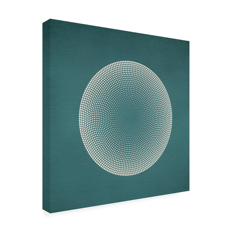 Bolog Incado Circles Canvas Art, 14" H x 14" W