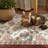 Chinoiserie Floral Rug Vintage Romance Design Washable Non-slip Red/Beige-511287991-503699252