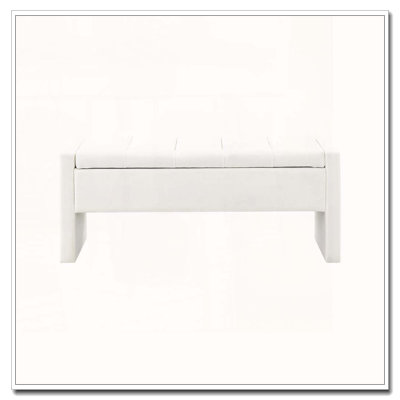 Banc de lit moderne avec rangement
