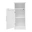 Armoire de rangement de salle de bain moderne avec porte magnétique et 3 tablettes Vega-95375563