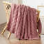 Jeté de lit en chenille tricoté par câble pour canapé GentleSoft ™ ️-105626905-105626917