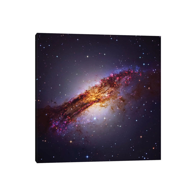 Centaurus "A" (NGC 5128) 1 Piece Wrapped Canvas Wall Art, 45.72 cm H x 45.72 cm W x 1.91 cm D