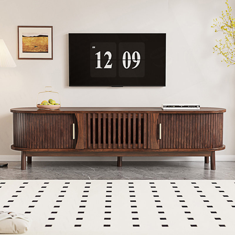 Meuble télé moderne, meuble télé avec meuble de rangement et console de télévision