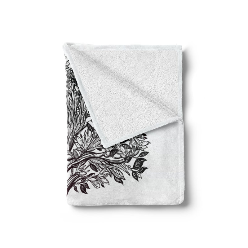 Hand Woven Throw Blanket, 70" x 90"