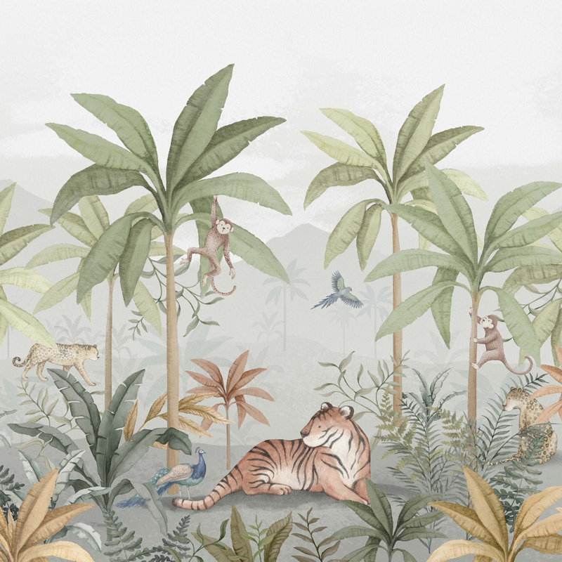 Papier peint Boralstapeter Wild Jungle