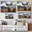 Photographie de cerf monochrome III - animaux-596353443-596353453