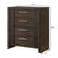 Commode à 4 tiroirs 1pc
